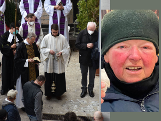 Beerdigung Sr. Maria Lucindis im Campo Santo Teutonico